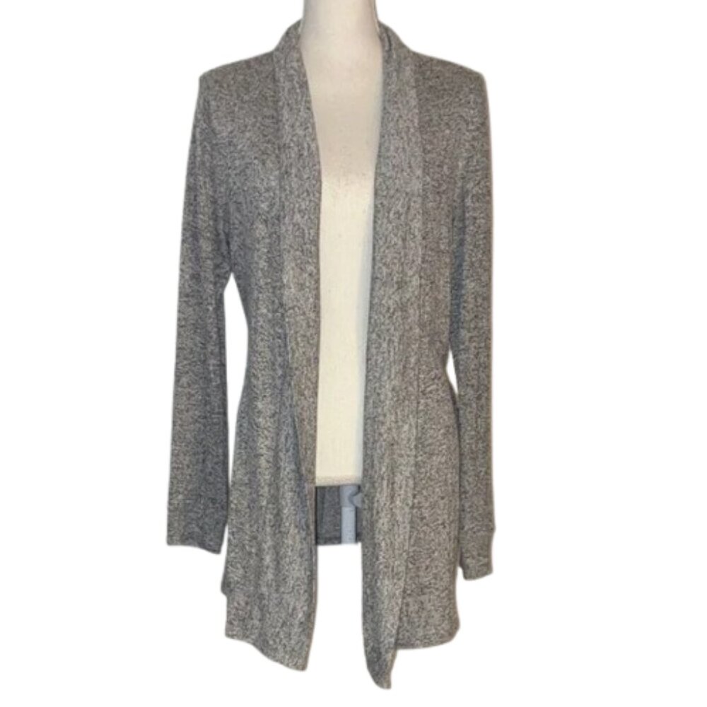GAP GAPBODY Gray Women's Open Front Cardigan Sweater MEDIUM